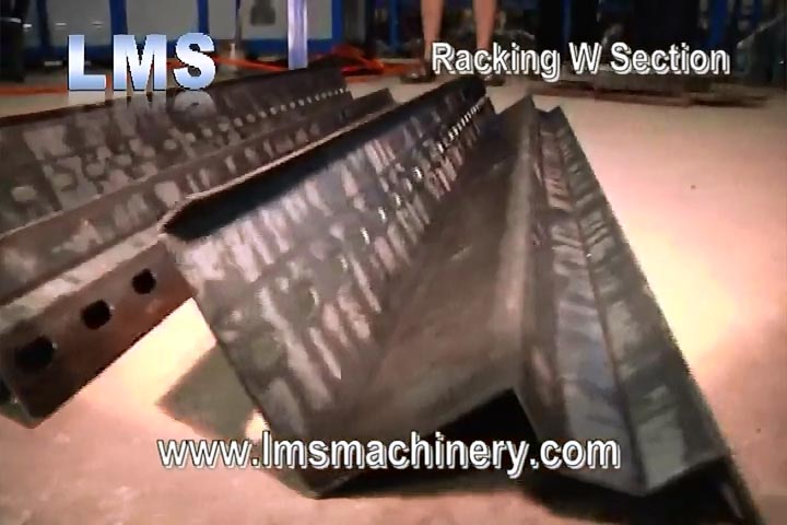 LMS RACKING W SECTION ROLL FORMING